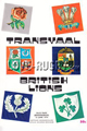 Transvaal v British Lions 1974 rugby  Programme